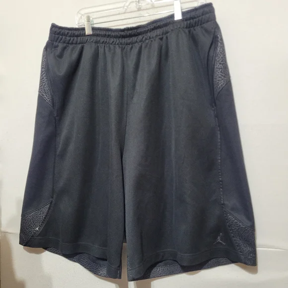 Nike Shorts Nike Air Jordan Retro Elephant Black Cat Shorts